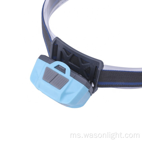 Jualan Panas OEM Label peribadi Headlamp berlari jogging dan perkhemahan XPE dan lampu kepala LED boleh dicas semula dengan sensor gerakan